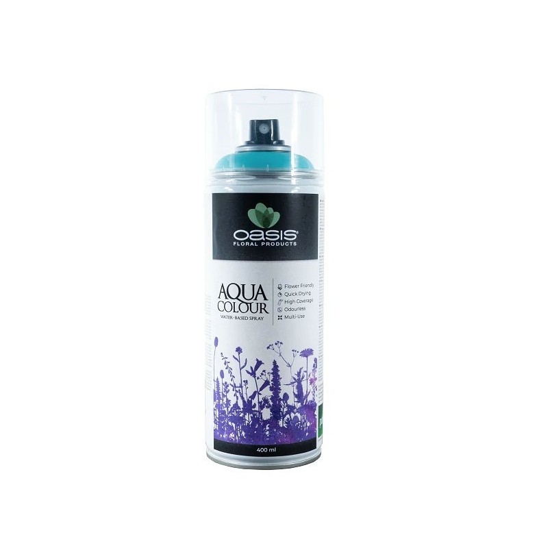 Spray Peinture pour fleurs - Menthe Métallique 400ml