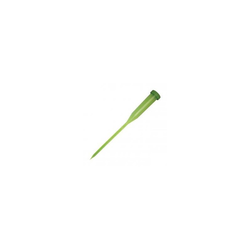 Pipette sur Pic Plastique Vert x100pièces 40cm
