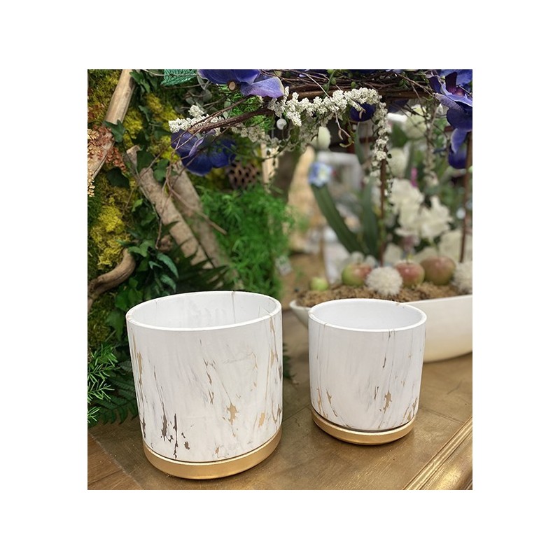 Cache pot design et chic | Déco fleuristes | Fournisseur Fleuristes