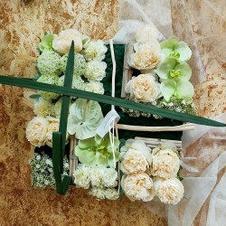 Composition Funéraire | Toussaint & Deuil | Grossiste Fleuristes
