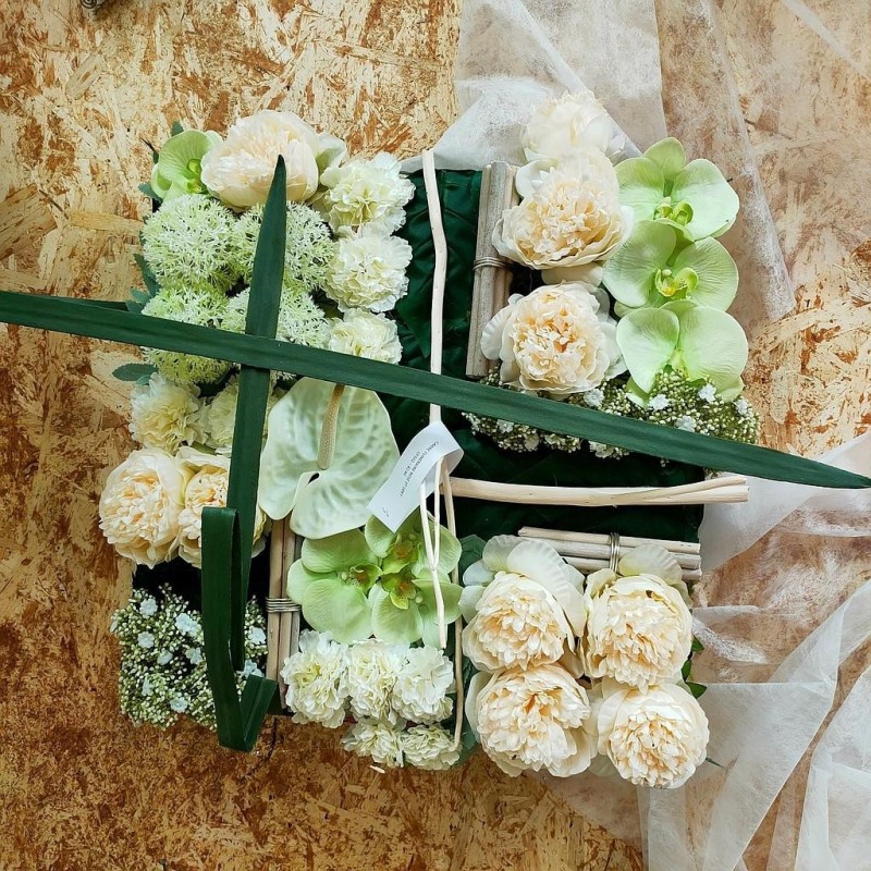 Composition Funéraire | Toussaint & Deuil | Grossiste Fleuristes