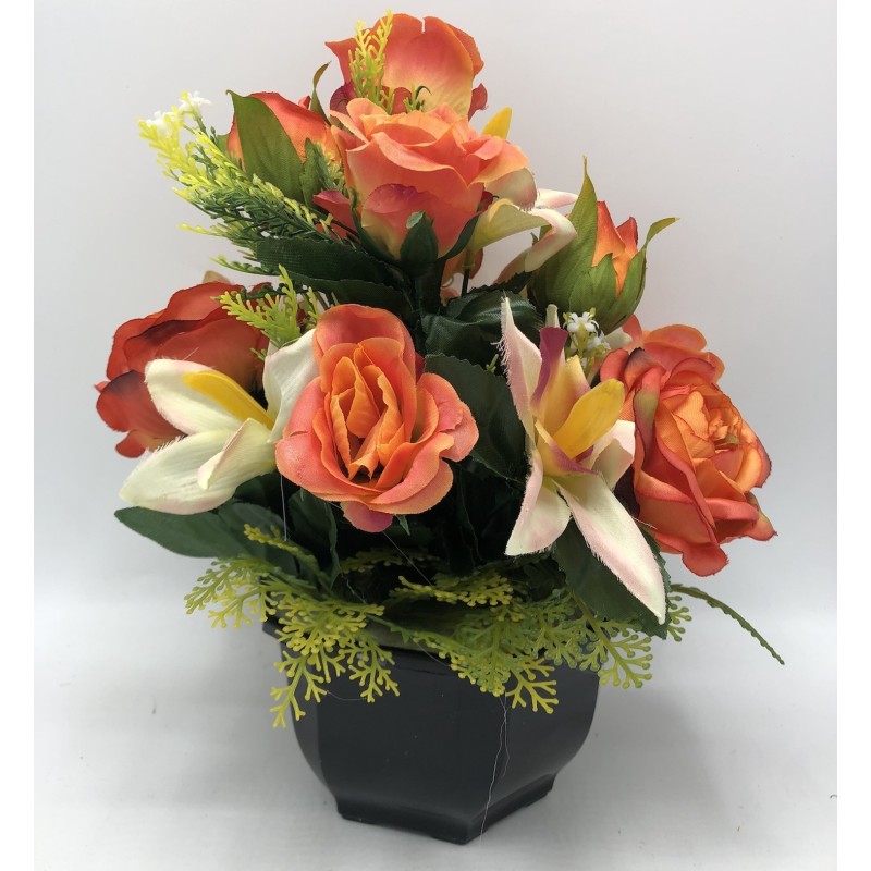 Coupe funéraire artificielle | Grossiste fleuriste | Artisan Français