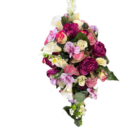 Composition florale gerbe | Grossiste fleuriste | Fait main en France
