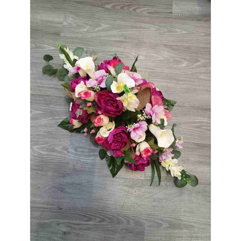 Composition florale gerbe | Grossiste fleuriste | Fait main en France