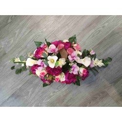 Composition florale gerbe | Grossiste fleuriste | Fait main en France