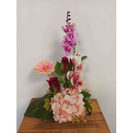 Composition en hauteur | Grossiste fleuriste | Fait main en France