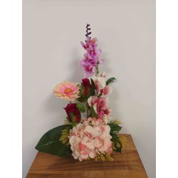 Composition en hauteur | Grossiste fleuriste | Fait main en France