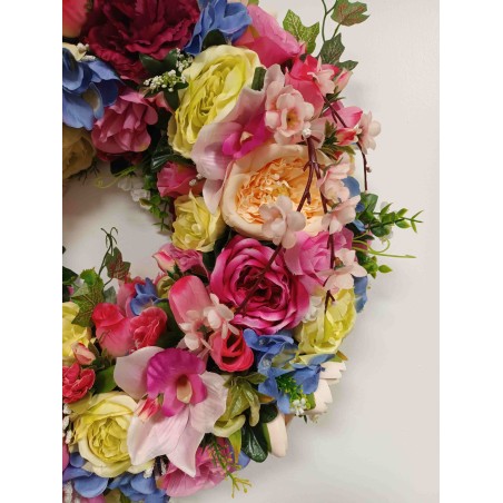 Couronne funéraire | Grossiste fleuriste | Fait main en France