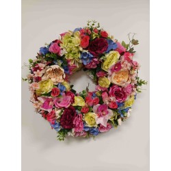 Couronne funéraire | Grossiste fleuriste | Fait main en France