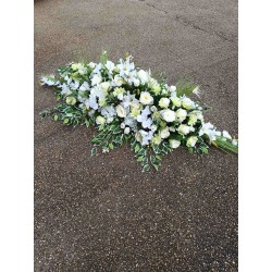 Dessus Cercueil artificiel | Grossiste fleuriste | Fait main