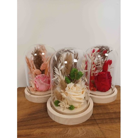 Rose stabilisée fleurs séchées | Grossiste fleuristes | Qualité prix
