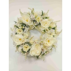 Couronne funéraire | Grossiste fleuriste | Fait main en France