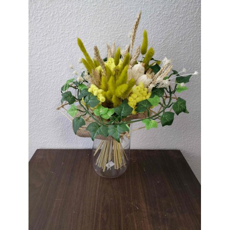 Bouquet Rond Fleurs Séchées | Grossiste fleuristes | Qualité prix