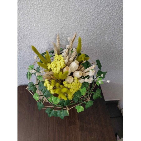 Bouquet Rond Fleurs Séchées | Grossiste fleuristes | Qualité prix