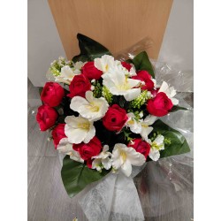 Bouquet Rond Deuil | Grossiste Pompes Funèbres | Artisanat
