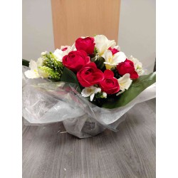 Bouquet Rond Deuil | Grossiste Pompes Funèbres | Artisanat