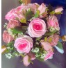 Rose artificielle  "Isadora" H75 - Rose