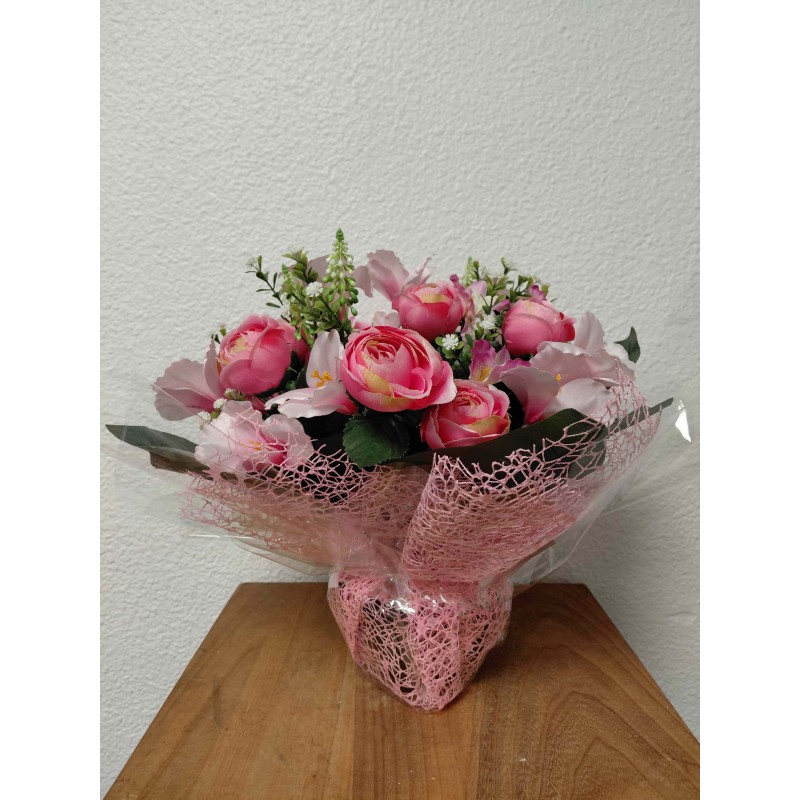 Bouquet Rond Deuil | Grossiste Pompes Funèbres | Artisanat