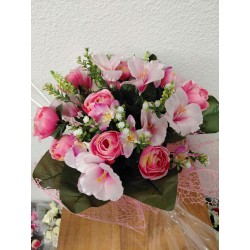 Bouquet Rond Deuil | Grossiste Pompes Funèbres | Artisanat
