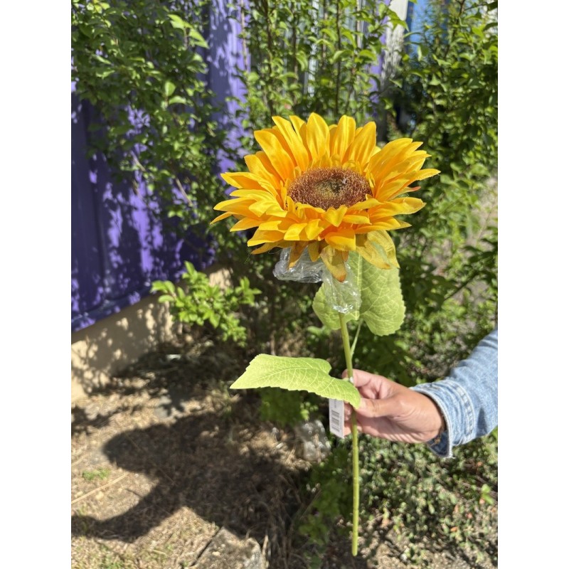 Tournesol en tissu  | Fleurs Artificielles  | Qualité Prix