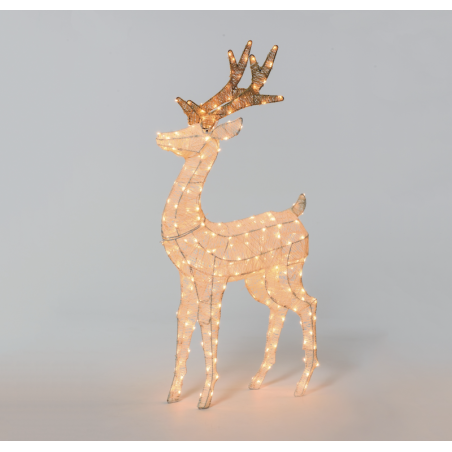 Renne Lumineux | Déco de Noël | Grossiste en décoration