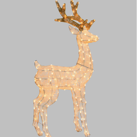 Renne Lumineux | Déco de Noël | Grossiste en décoration