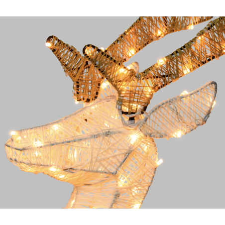 Renne Lumineux | Déco de Noël | Grossiste en décoration