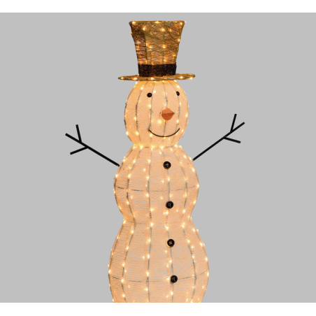 Bonhomme de neige Lumineux | Déco de Noël | Grossiste déco