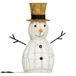 Bonhomme de neige Lumineux | Déco de Noël | Grossiste déco