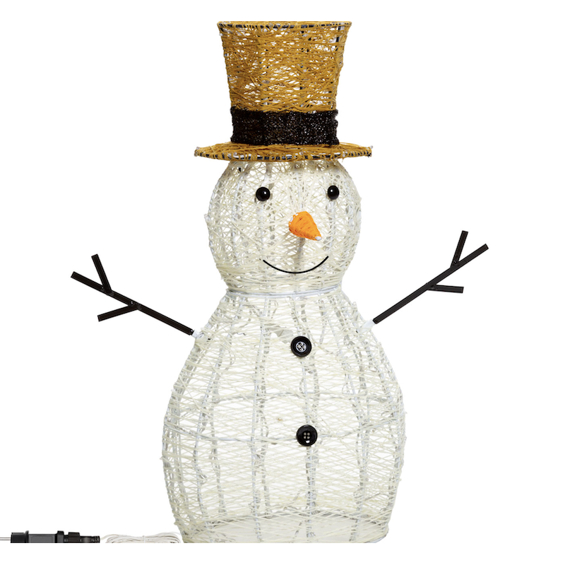 Bonhomme de neige Lumineux | Déco de Noël | Grossiste déco
