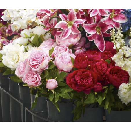 Pivoine artificielle  | grossiste en fleurs et plantes artificielles