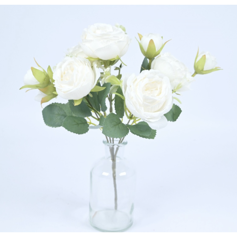 Bouquet de roses artificielles | Grossiste en décoration saisonnière