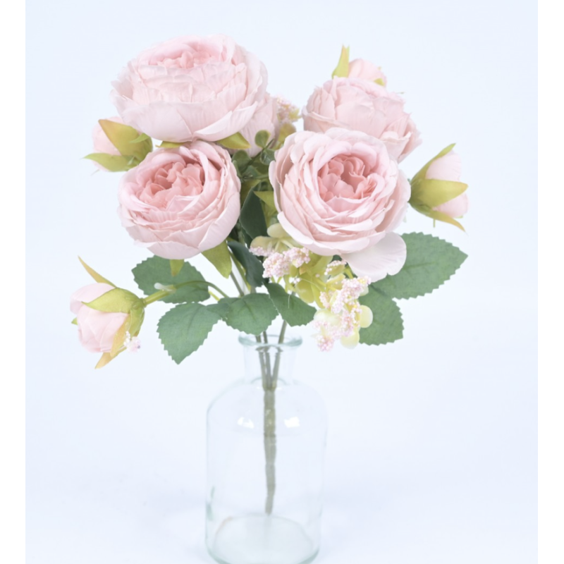 Bouquet de roses artificielles | Grossiste en décoration saisonnière