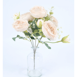Bouquet de roses artificielles | Grossiste en décoration saisonnière