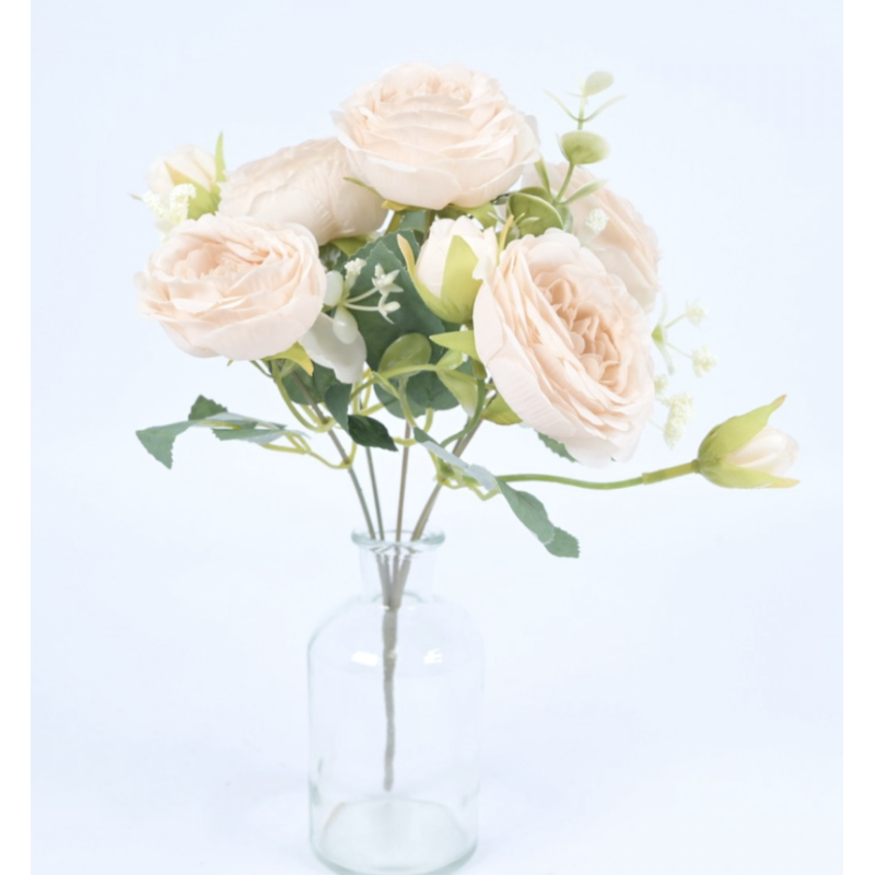 Bouquet de roses artificielles | Grossiste en décoration saisonnière