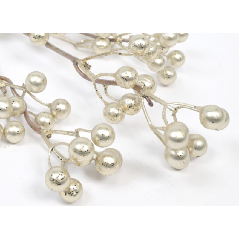 Piquet boule noël  | Grossiste Fleuristes | Fleurs Artificielles