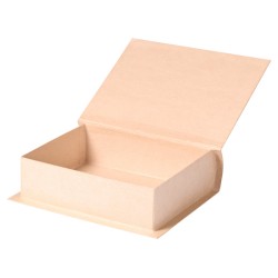 Livre ouvert en carton pour déco