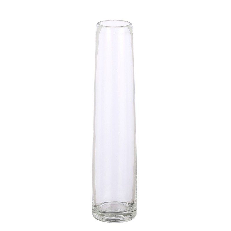 Soliflore Verre avec Socle Bois | Grossiste Fleuriste | Qualité Prix