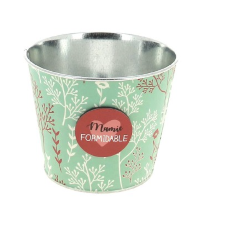 Pot metal  | Seau Zinc  | Grossiste fleuristes