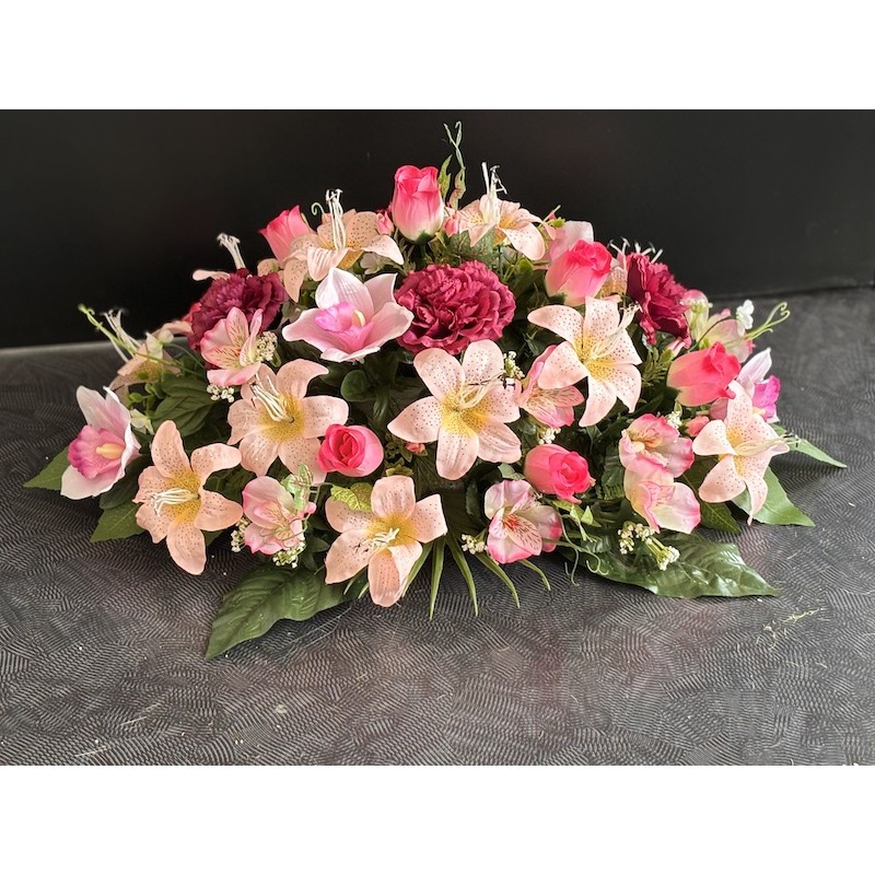 Composition florale gerbe | Grossiste fleuriste | Fait main en France