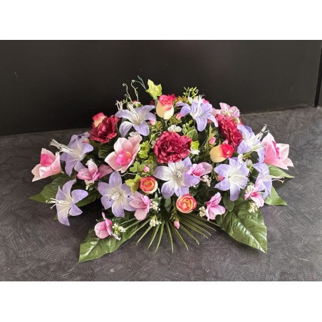 Composition florale gerbe | Grossiste fleuriste | Fait main en France