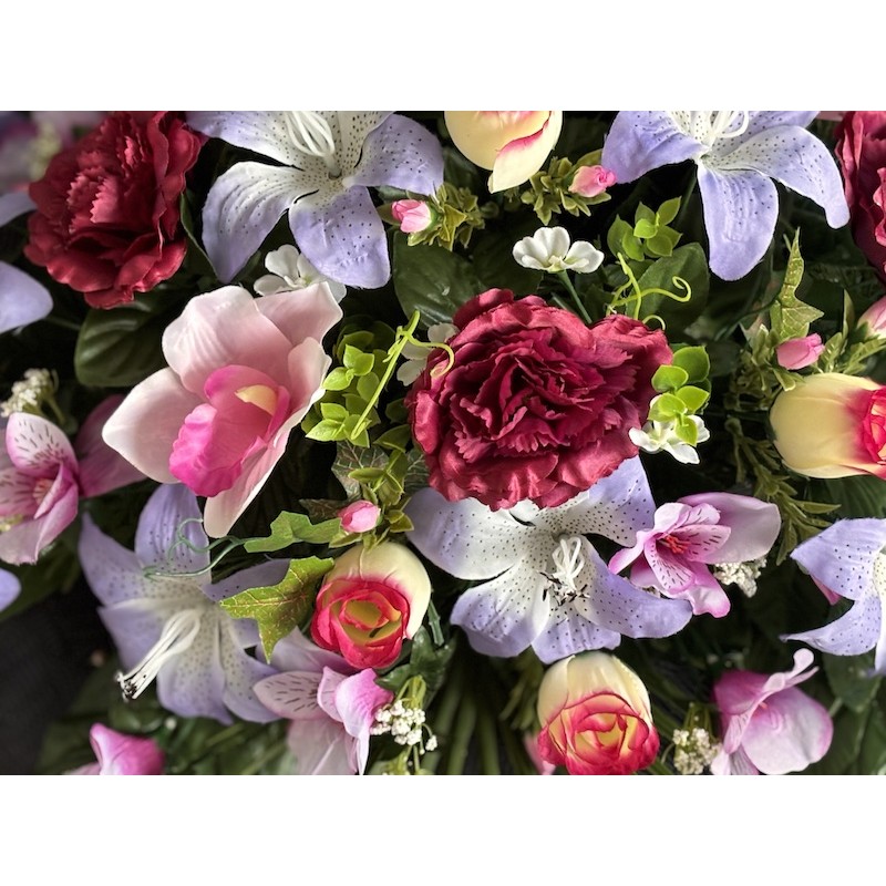 Composition florale gerbe | Grossiste fleuriste | Fait main en France