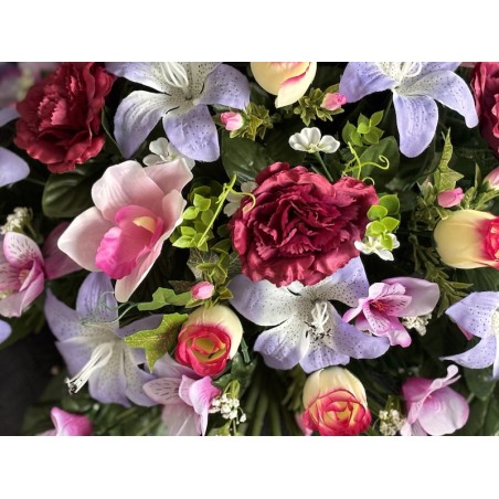 Composition florale gerbe | Grossiste fleuriste | Fait main en France