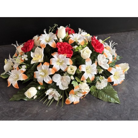 Composition florale gerbe | Grossiste fleuriste | Fait main en France