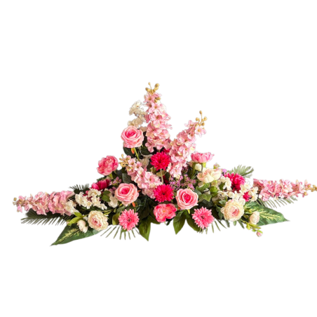 Composition florale gerbe | Grossiste fleuriste | Fait main en France