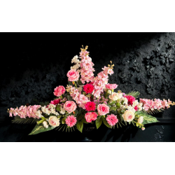 Composition florale gerbe | Grossiste fleuriste | Fait main en France