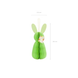 Lapin en papier 30cm - Différentes couleurs