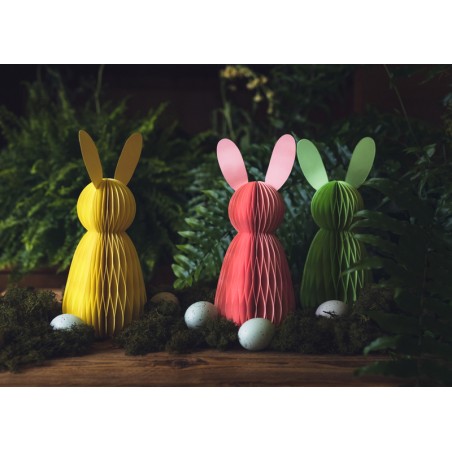 Lapin en papier 30cm - Différentes couleurs