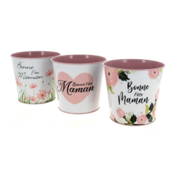 Seau "Bonne fête Maman" | Grossiste fleuristes