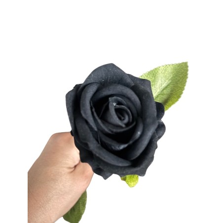 Rose noire | Fleurs Artificielles | Grossiste Fleuristes
